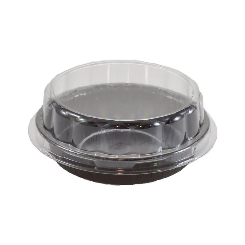 Lid High Dome 3.625X0.75 IN PET Clear Round For Container 700/Case
