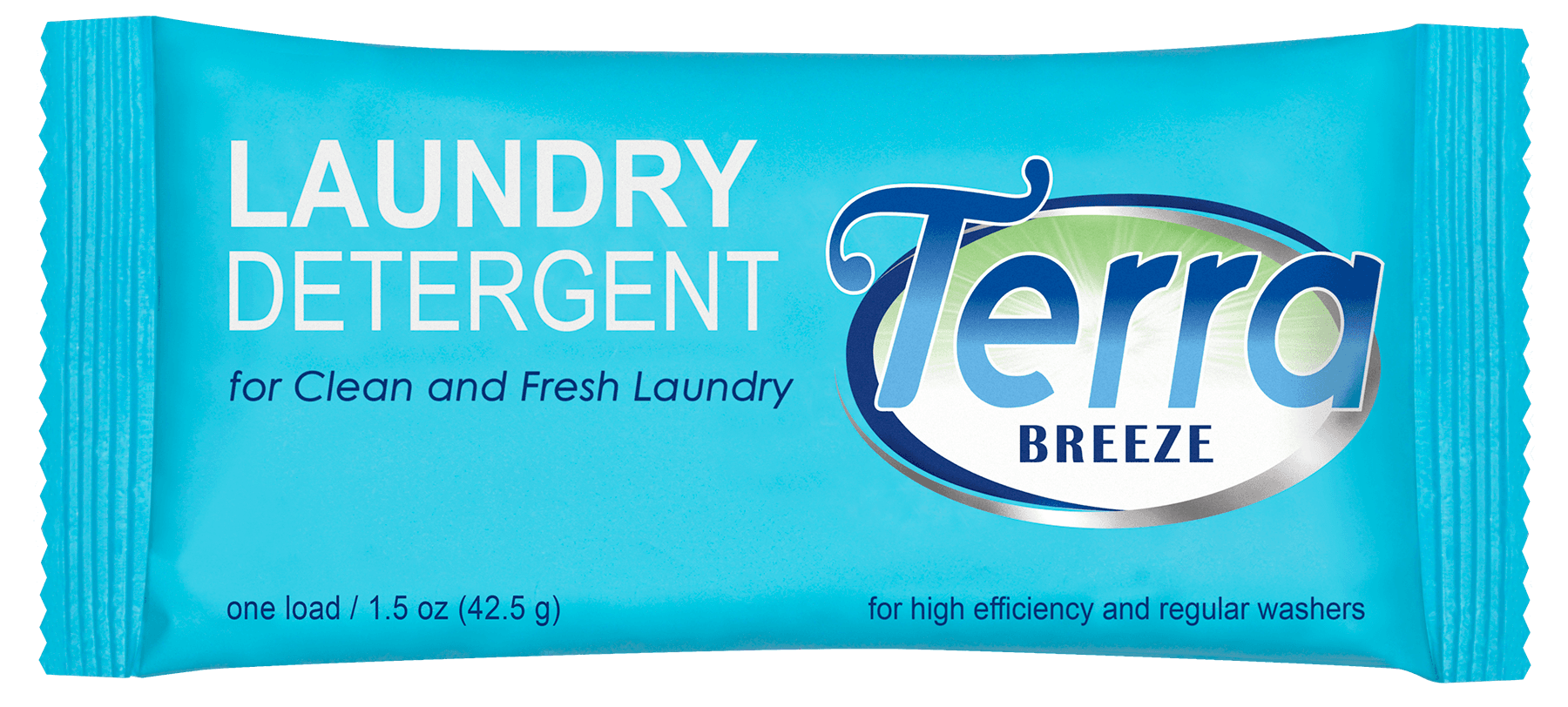 Terra Breeze® Fresh Citrus Laundry Detergent 1.5 OZ High Efficiency 150/Case