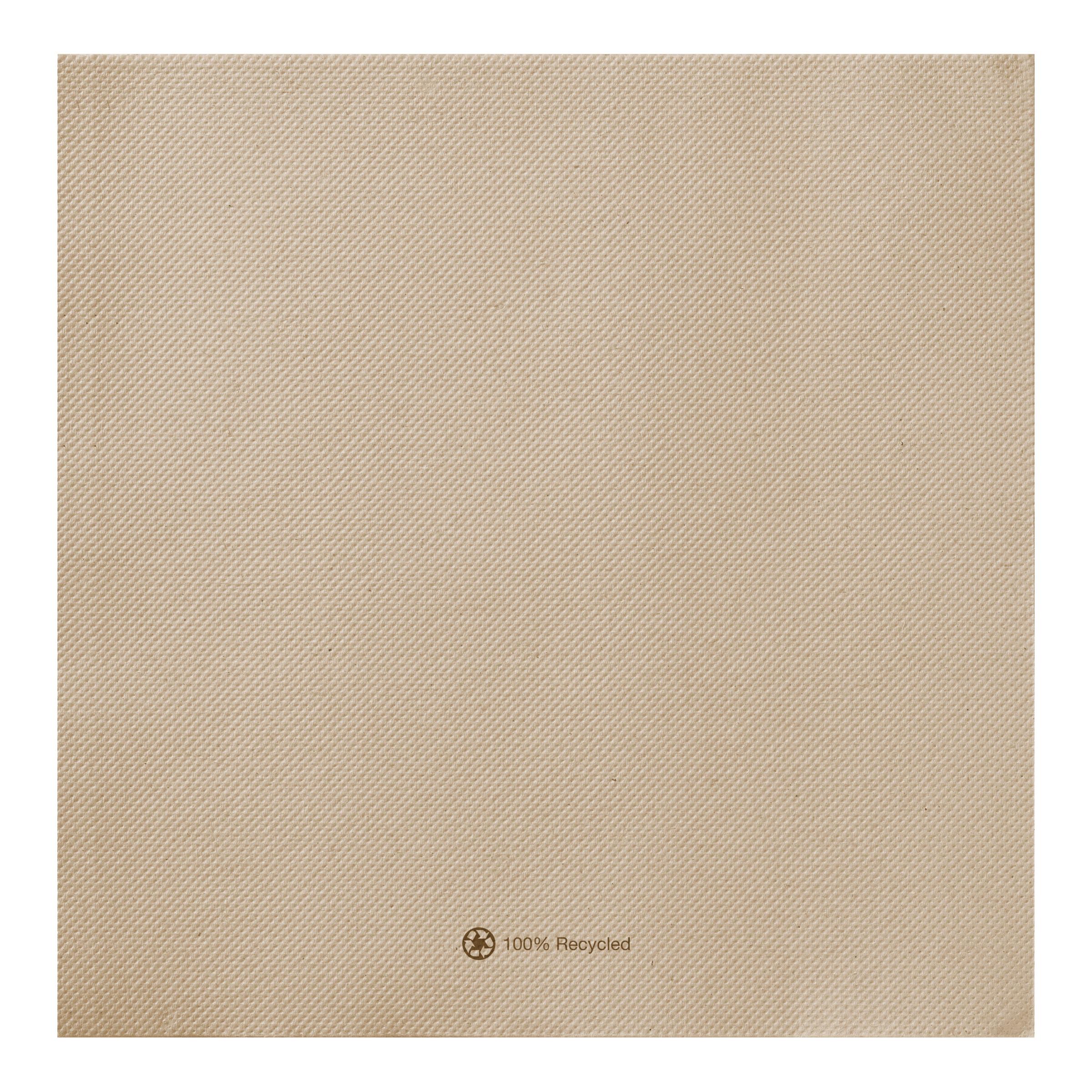 FashNpoint® Dinner Napkins 16X16 IN Kraft Paper UltraPLY 1/4 Fold 1200/Case