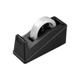 Cellophane Tape Desktop Tape Dispenser 1 IN Black 1/Each
