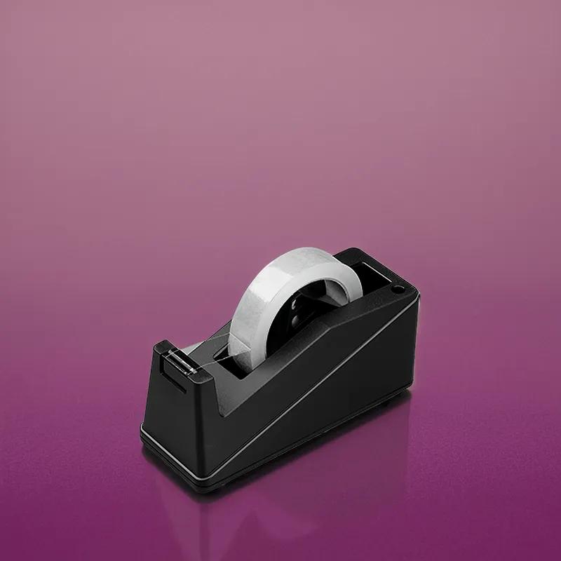 Cellophane Tape Desktop Tape Dispenser 1 IN Black 1/Each