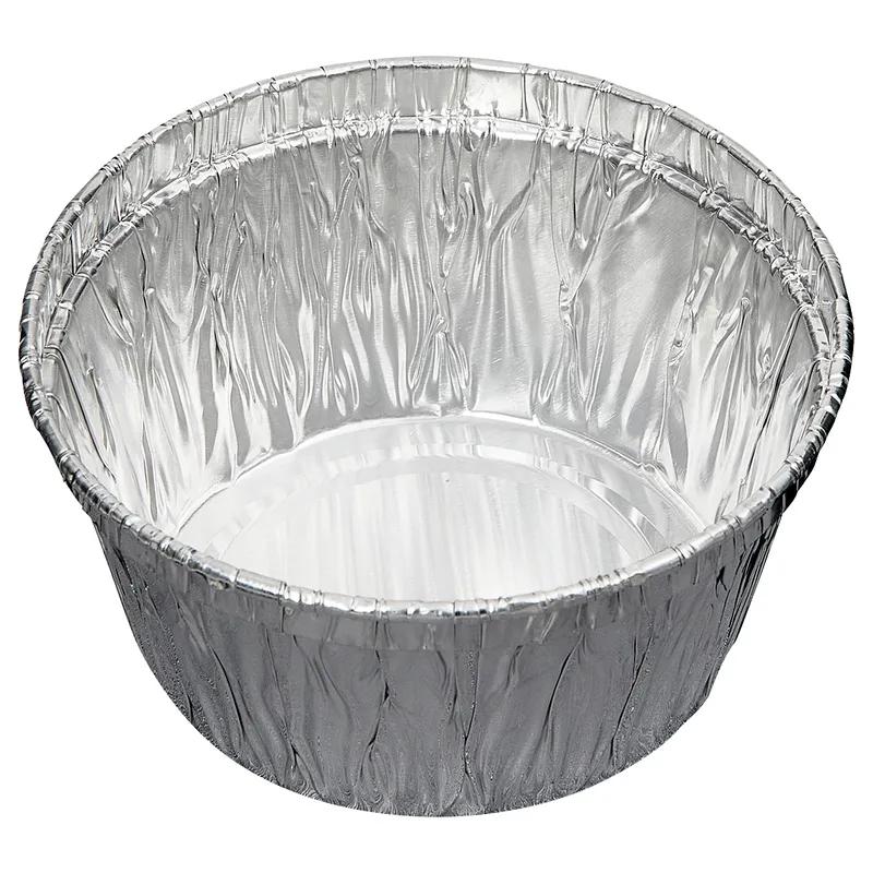 Victoria Bay Souffle & Portion Cup 4 OZ Aluminum Silver 100 Count/Pack 10 Packs/Case 1000 Count/Case