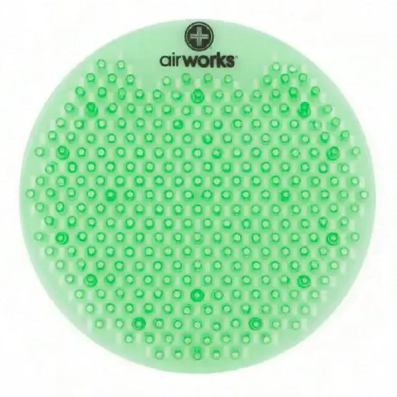 AirWorks® Urinal Screen Fresh Garden Green Anti-Splash 10/Box