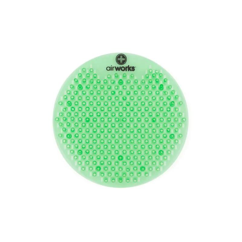 AirWorks® Urinal Screen Fresh Garden Green Anti-Splash 10/Box