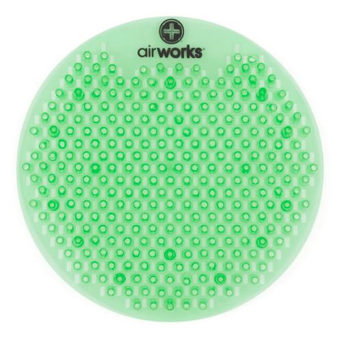 AirWorks® Urinal Screen Fresh Garden Green Anti-Splash 10/Box