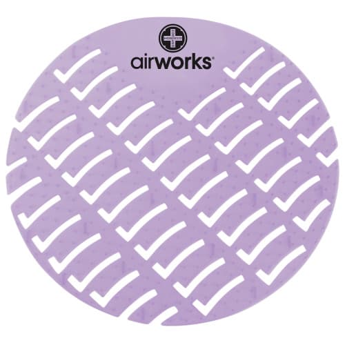 HOSPECO® AirWorks® Urinal Screen Clean Cotton Light Purple 30-Day Air Care System 60/Case