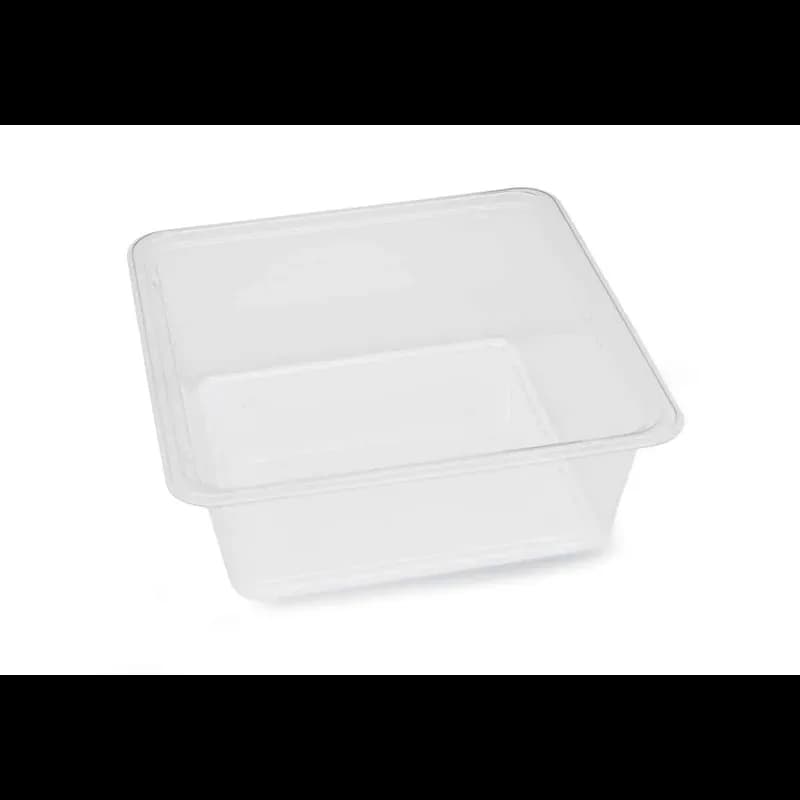 The BOTTLEBOX ® Bowl 70 OZ 8X8X2.89 IN PET Clear Square 230/Case