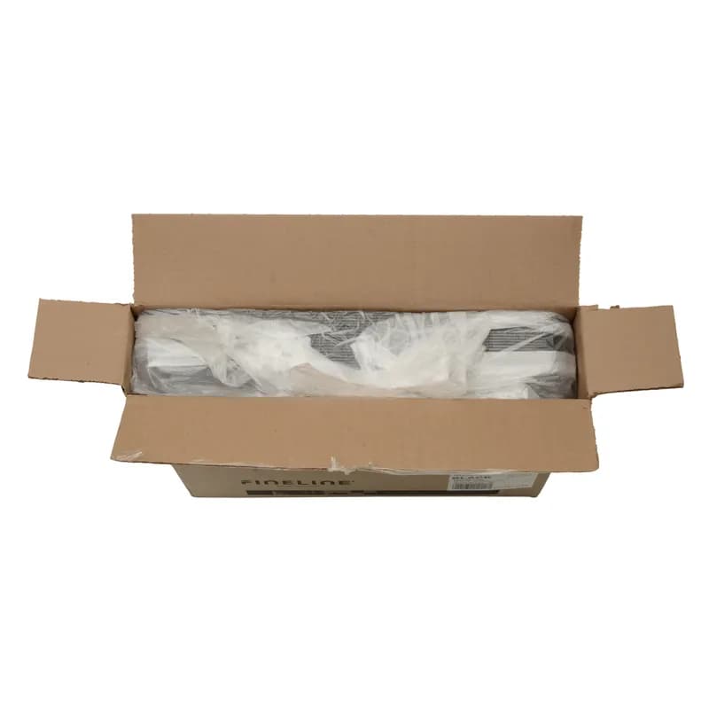 Serving Tray 16X16 IN Plastic Black Square 20/Case