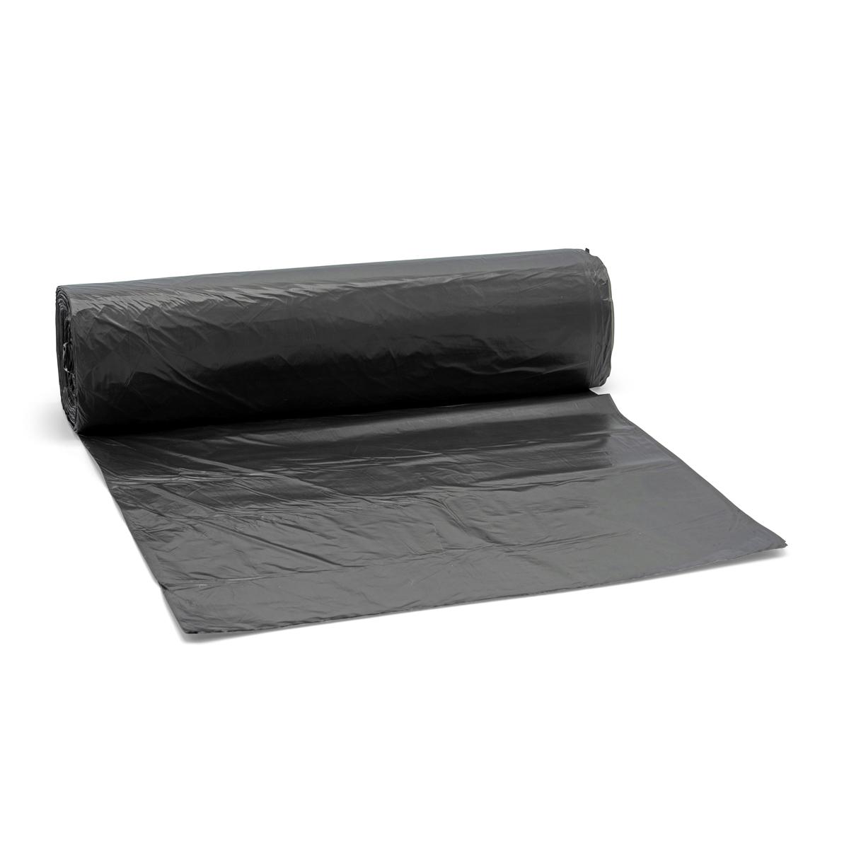 Victoria Bay Can Liner 30X37 IN Black Plastic 12MIC 500/Case