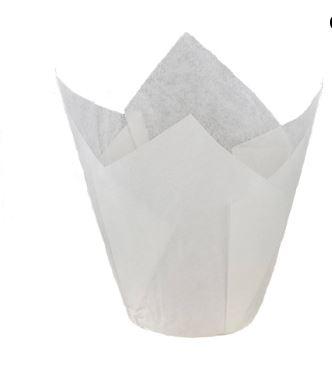 Baking Cup 2X2 IN White Tulip 2000/Case