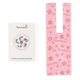 Menstrual Care Sanitary Bag Pink Plastic 1200/Case