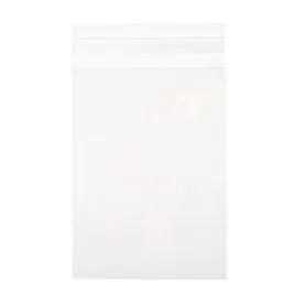 Bag 5.25X7.125 IN BOPP OPP 1.6MIL Clear With Fold Over Lip & Tape Closure 100/Pack