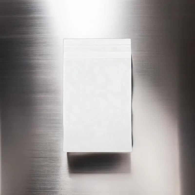 Bag 5.25X7.125 IN BOPP OPP 1.6MIL Clear With Fold Over Lip & Tape Closure 100/Pack