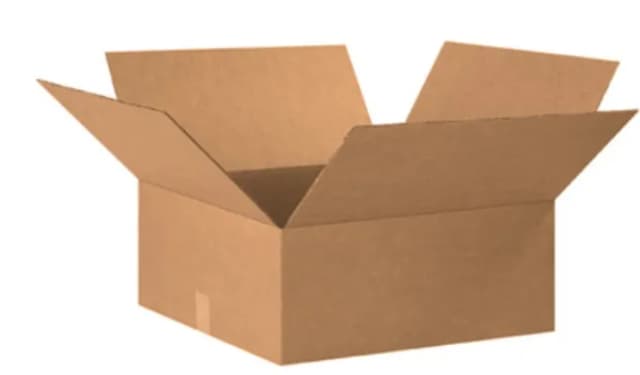 Regular Slotted Container (RSC) 20X20X8 IN Corrugated Cardboard 32ECT ...