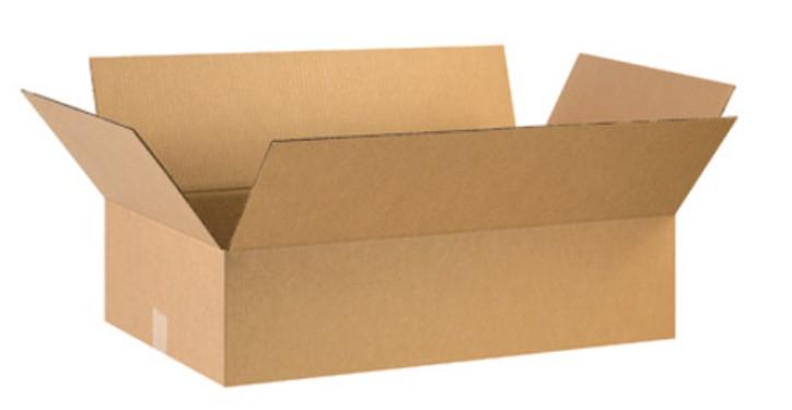 Regular Slotted Container (RSC) 28X18X8 IN Corrugated Cardboard 32ECT 25 Count/Bundle 250 Count/Pallet