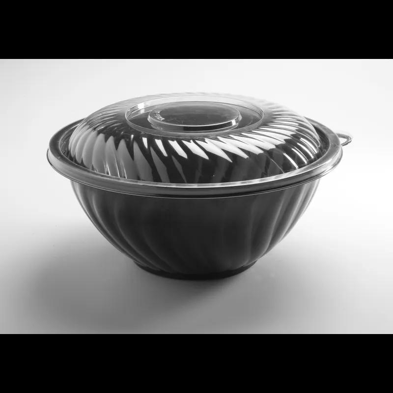 Serving Bowl 160 OZ Plastic Black 25/Case
