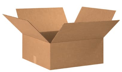 Box 20X20X8 IN Kraft Corrugated Cardboard C-Flute 32ECT 25 Count/Bundle 250 Count/Pallet