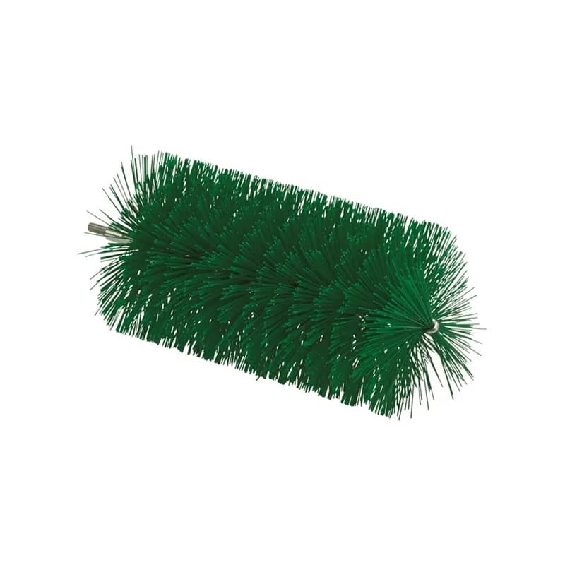 Vikan® Tube Brush Pipe Brush 7.9X3.6X3.6 IN PP Polyester Stainless Steel Green Medium Stiff Bristles 1/Each