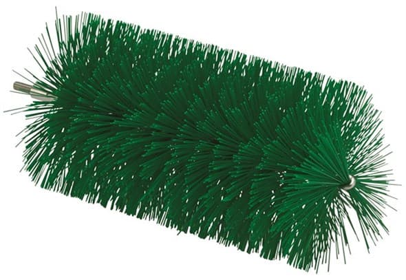 Vikan® Tube Brush Pipe Brush 7.9X3.6X3.6 IN PP Polyester Stainless Steel Green Medium Stiff Bristles 1/Each