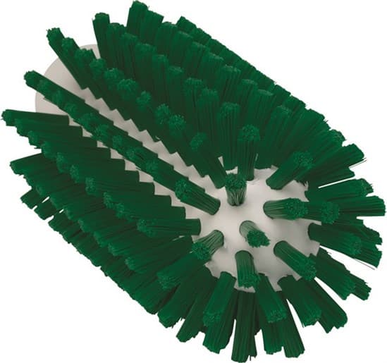 Vikan® Pipe Brush 5.7X2.6X0 IN PP Polyester Stainless Steel Green Stiff Bristles 1/Each