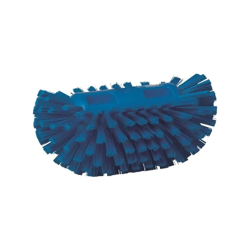 Vikan® Tank Brush 8.1X5.1X3.9 IN PP Polyester Stainless Steel Blue Stiff Bristles 1/Each