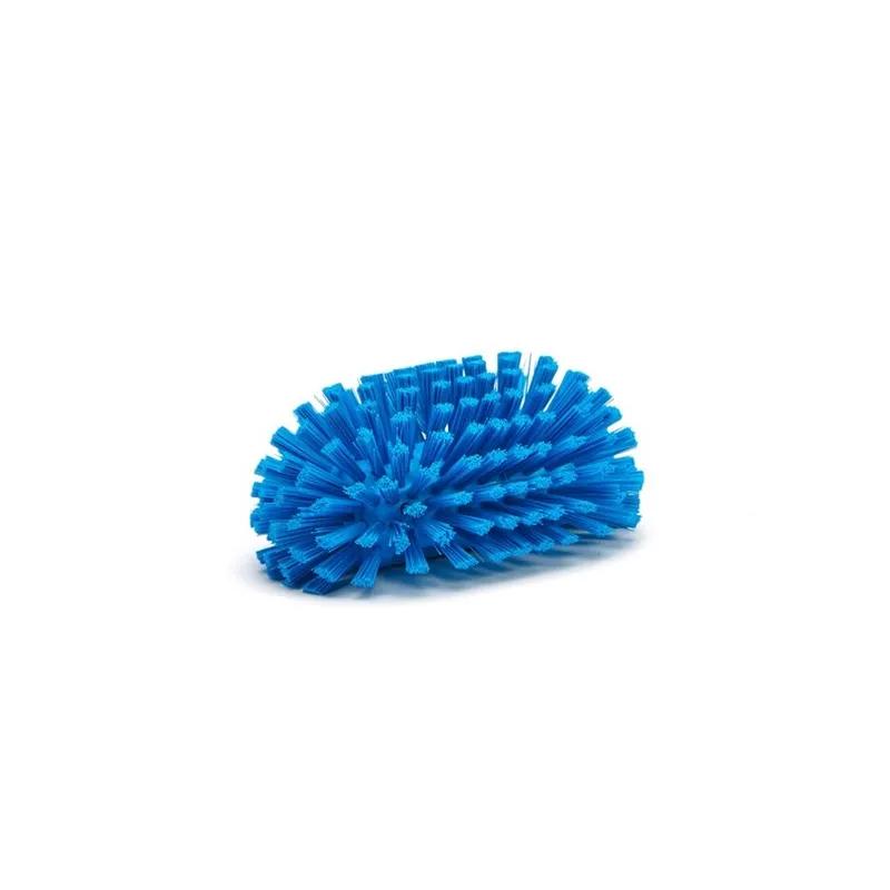 Tank Brush 8.1X5.1 IN PP Polyester Stainless Steel Blue Stiff Bristles 1/Each