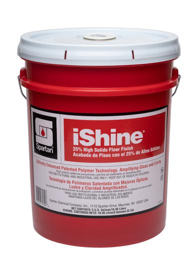 iShine® Floor Finish 5 GAL RTU 25% High Solids 1/Pail