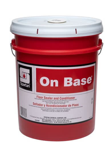 On Base® Floor Sealer Floor Conditioner 5 GAL RTU Water-Emulsion 1/Pail