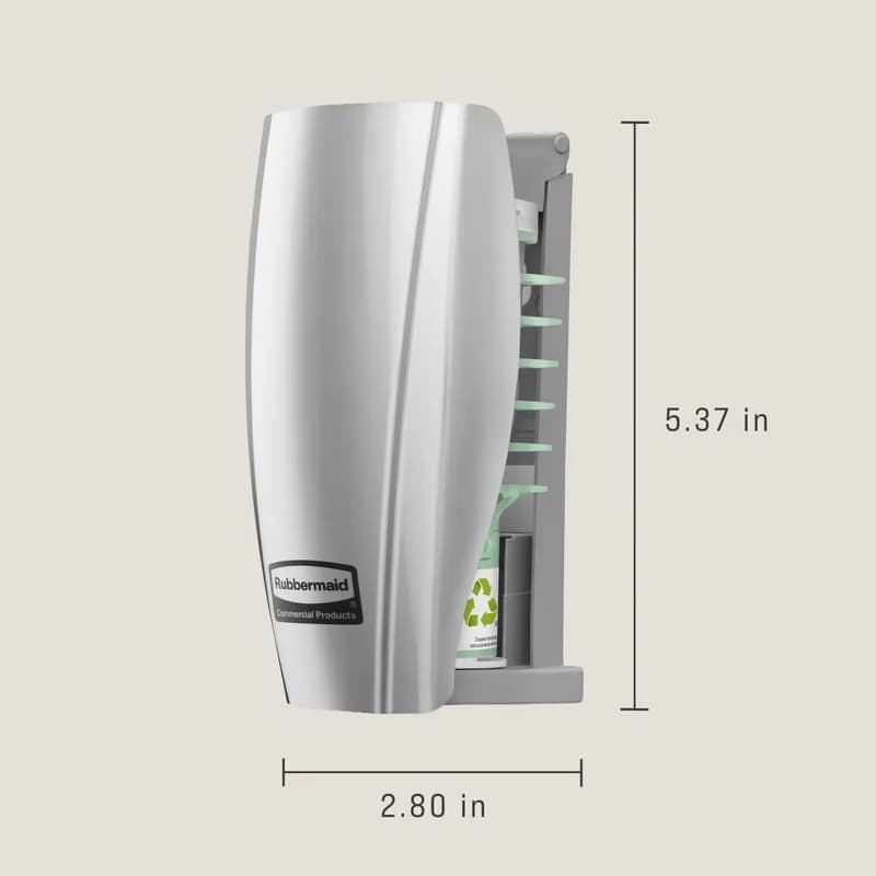 TCell™ Air Freshener Dispenser Chrome Plastic 2.80X5.37 IN Passive 1/Each