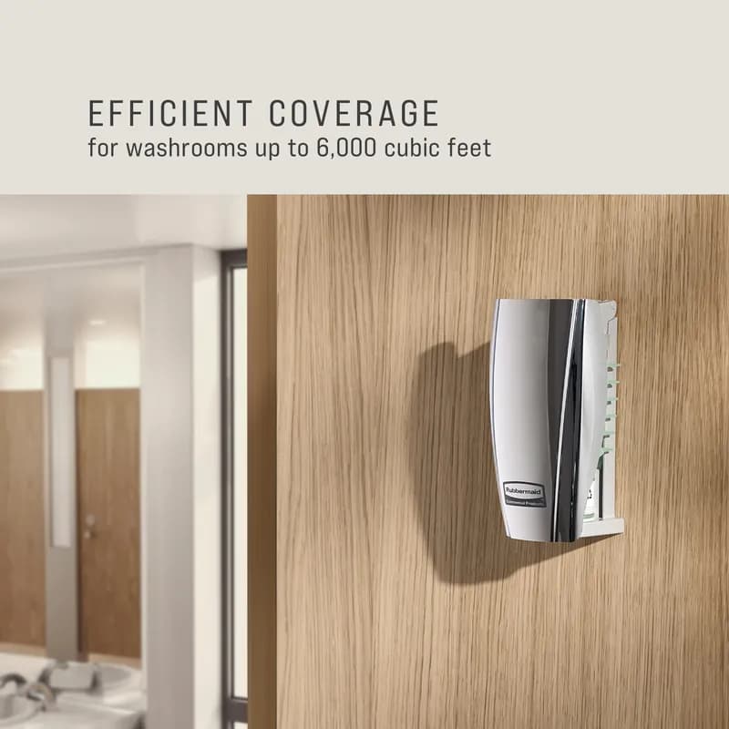 TCell™ Air Freshener Dispenser Chrome Plastic 2.80X5.37 IN Passive 1/Each