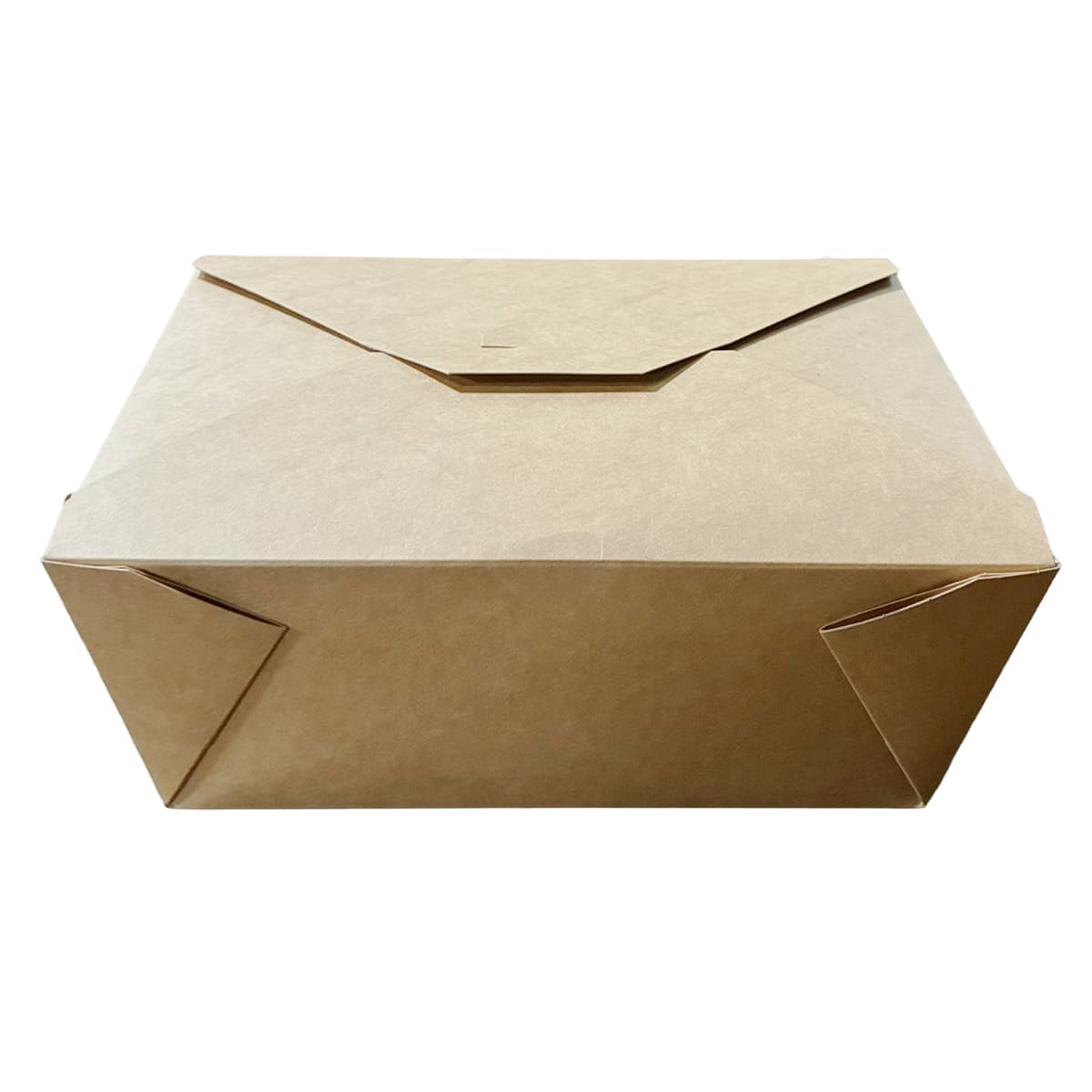 #4 Take-Out Box Fold-Top Paper PLA Kraft 160/Case