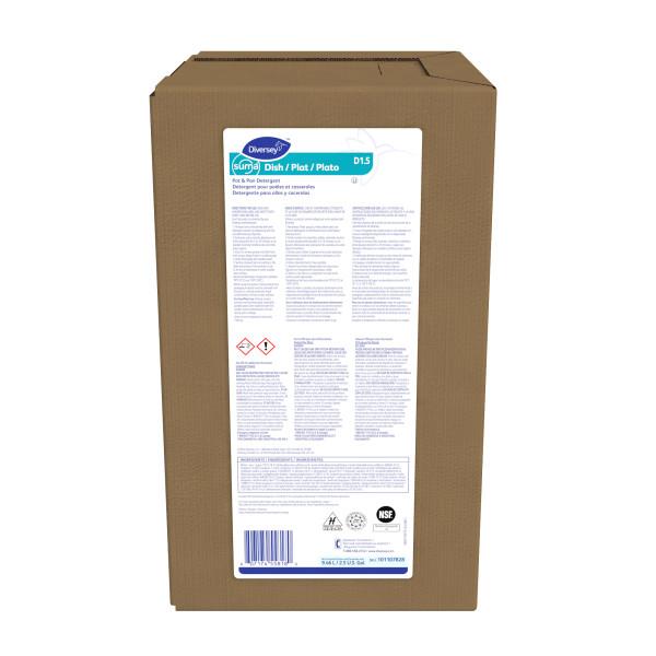 Suma® Floral Manual Pot & Pan Detergent 2.5 GAL Hanging Bag 1/Case