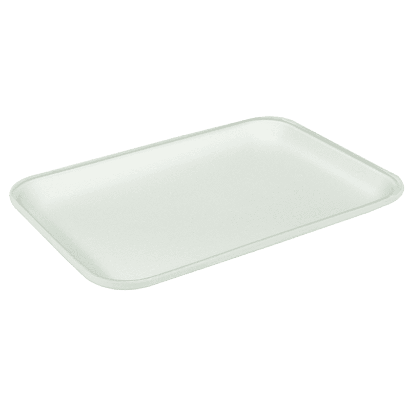 25S Tray PS White High Density 250/Bundle