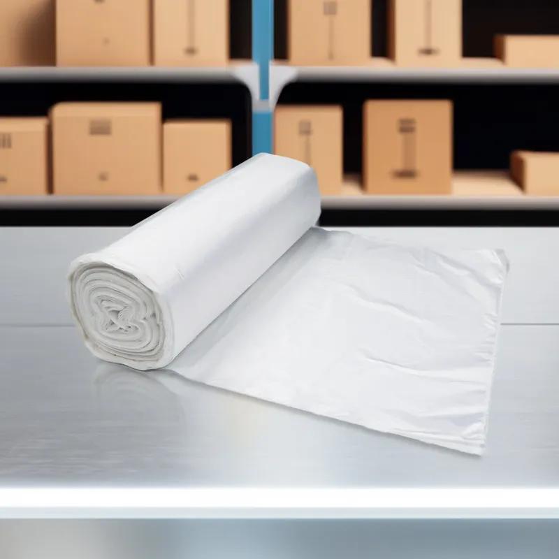 Victoria Bay Can Liner 43X47 IN 45-50 GAL Clear 0.60MIL 20 Count/Roll 5 Rolls/Case