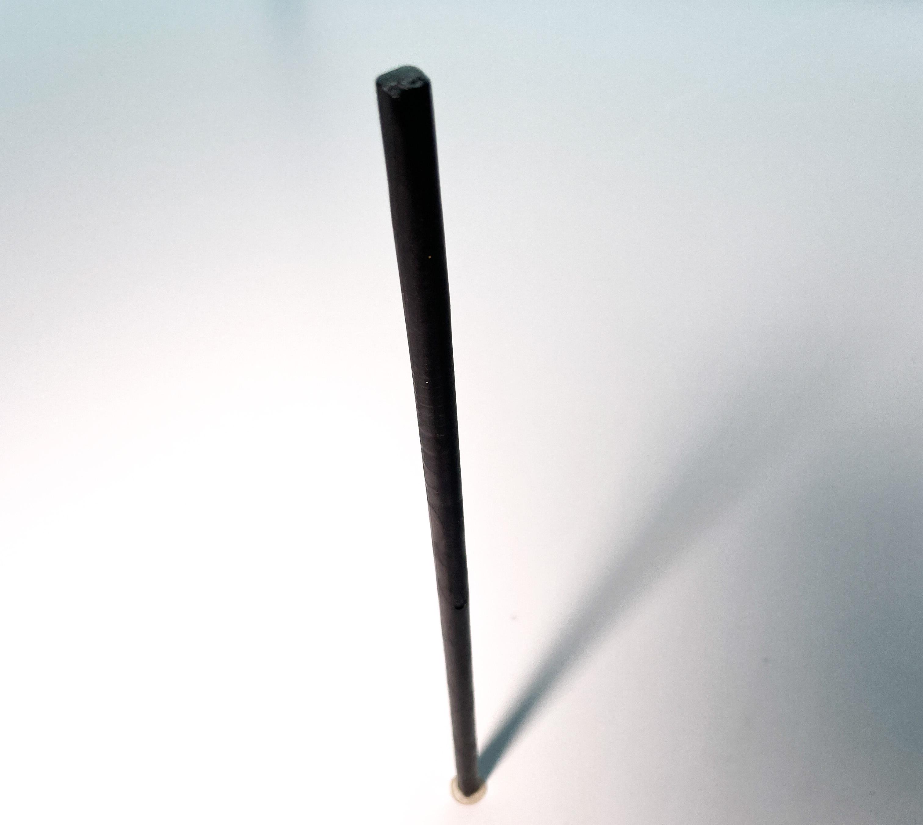 Stem 16.75 IN Plastic Black 25/Pack