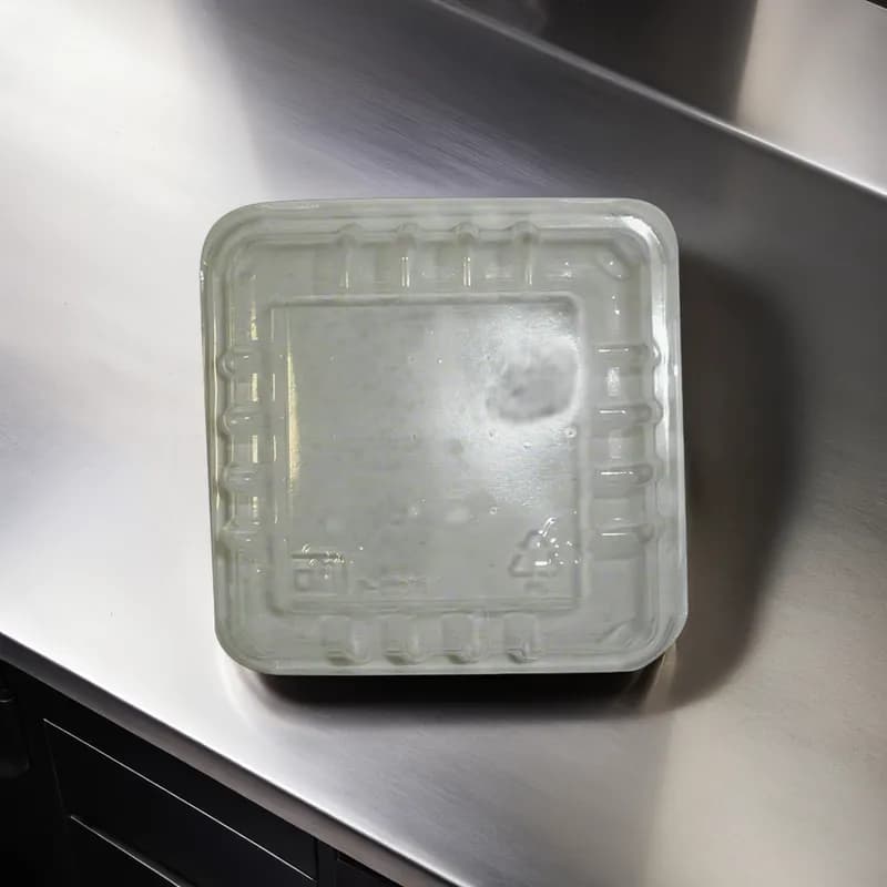Lid Dome 4.25X4.25 IN OPS Clear Square For Container 1000/Case