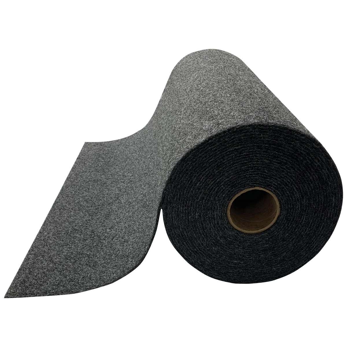 Floor Mat 36IN X100FT Charcoal 1/Each