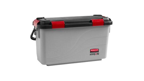 Executive Series™ HYGEN Mop Bucket Charging Bucket 23.88X9.50X13.63 IN Plastic Black 1/Each