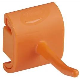 Vikan® Wall Bracket 1.6X3.1X1.9 IN Orange Polypropylene (PP) Polyamide Single Hook Hygienic 1/Each