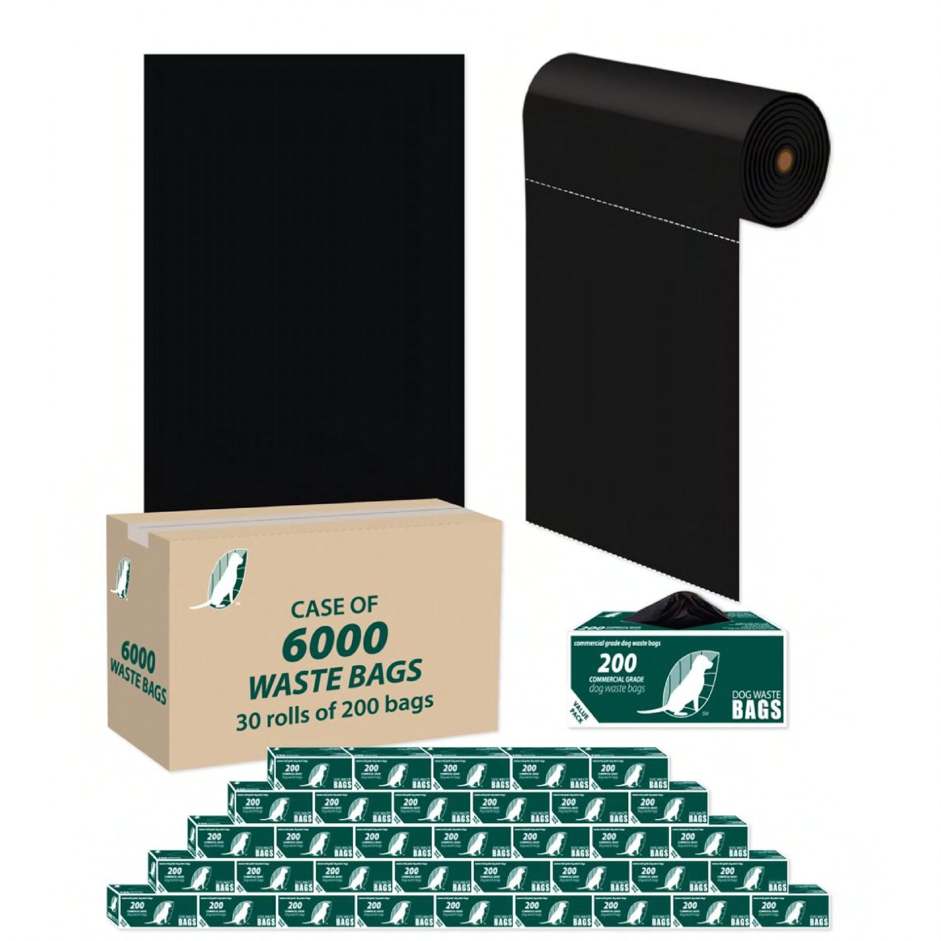 Pet Waste Bag Black 6000/Case