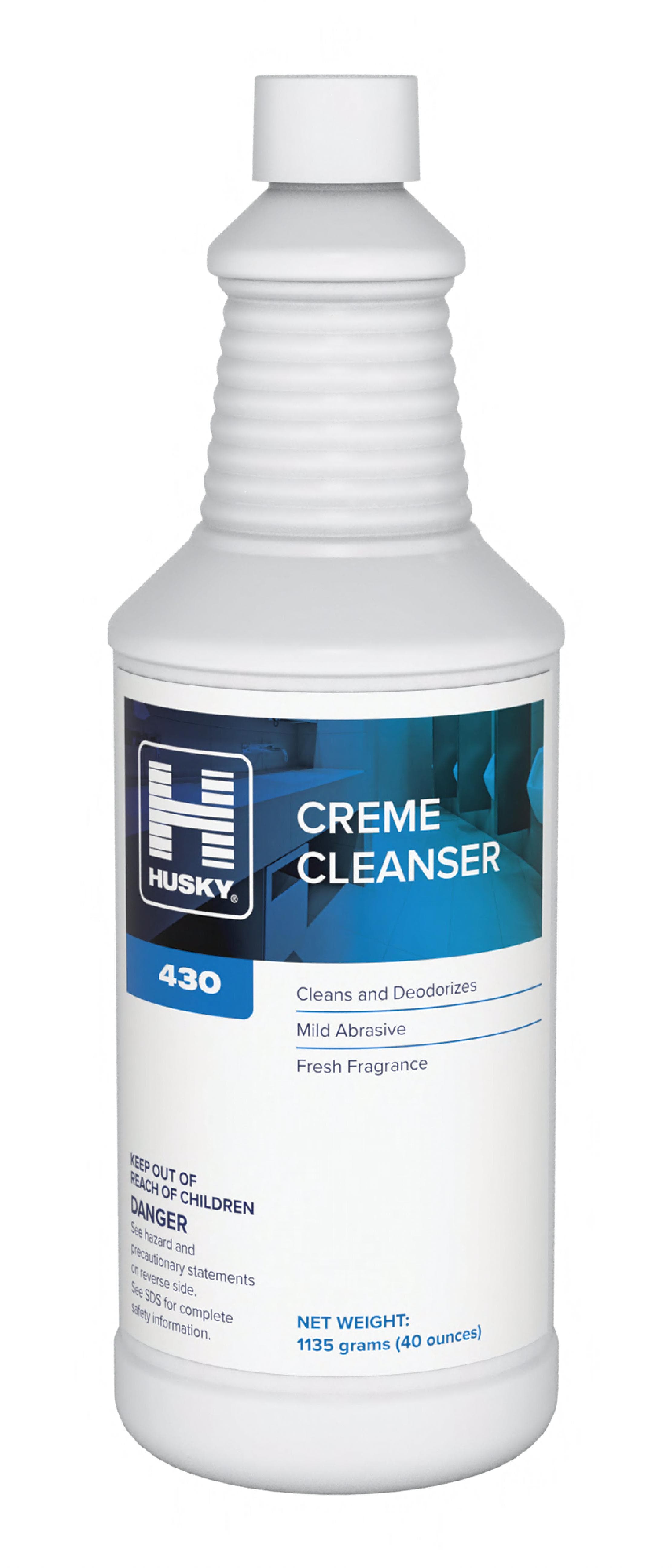Husky 430 Mint Cream Cleanser 40 OZ RTU 12/Case