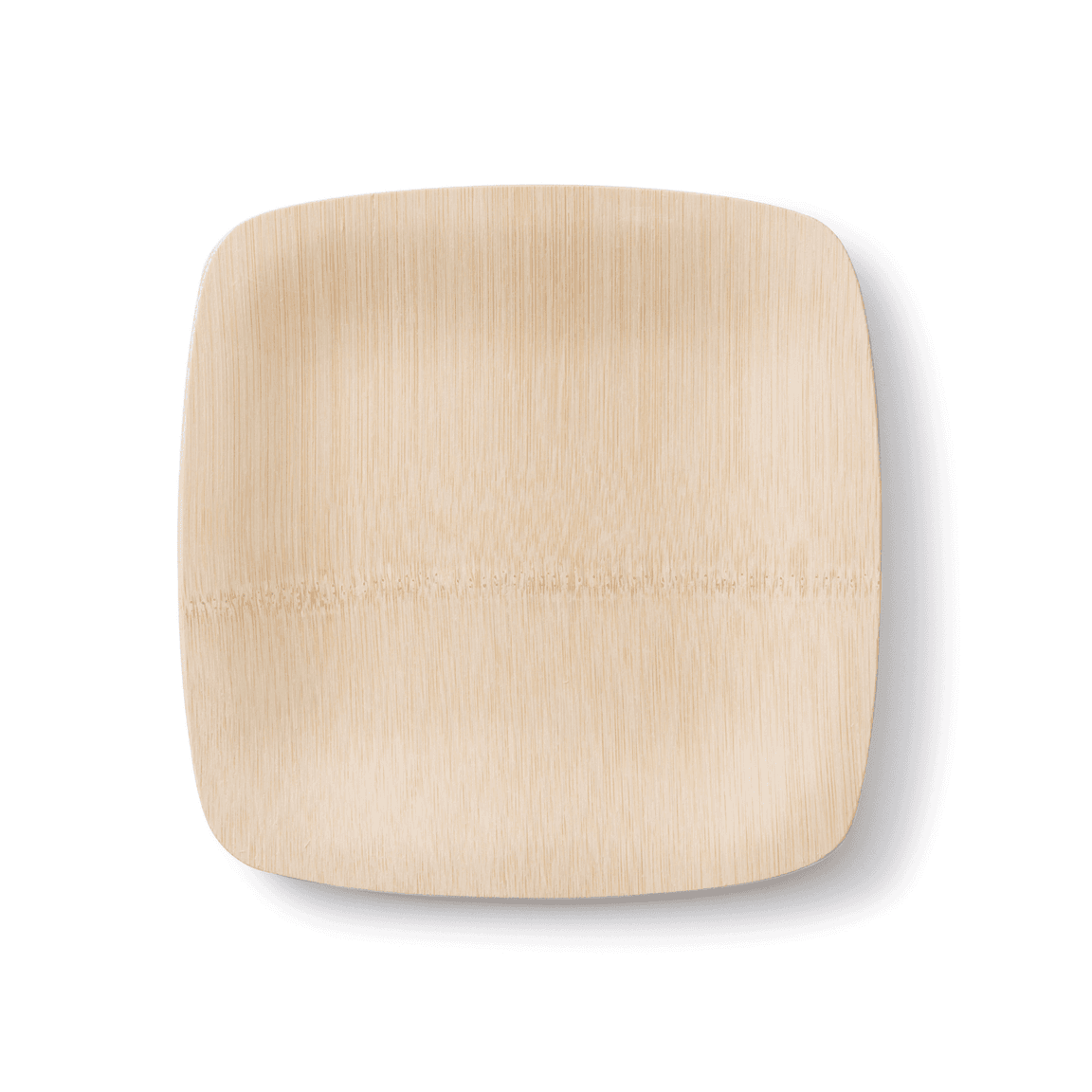 Plate 9 IN Bamboo Square 100/Box