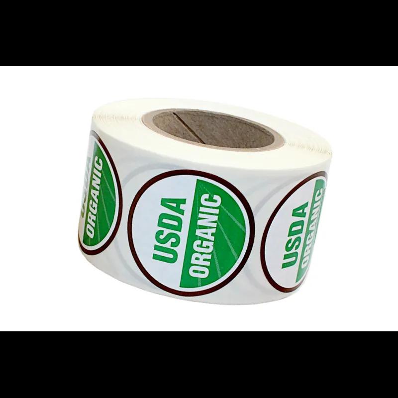 USDA Organic Label 500/Roll