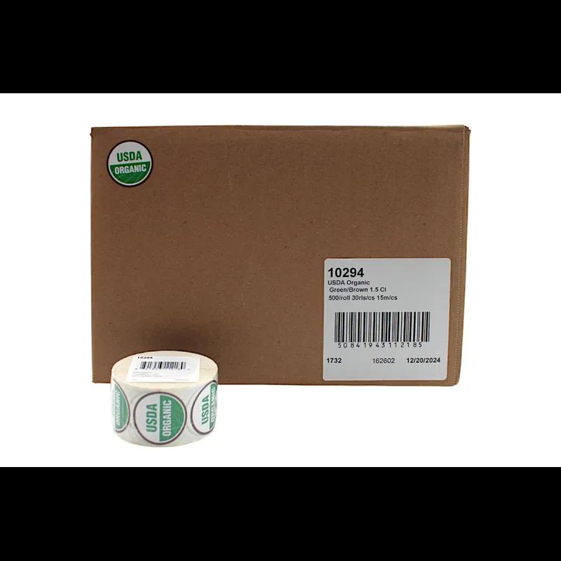 USDA Organic Label 500/Roll
