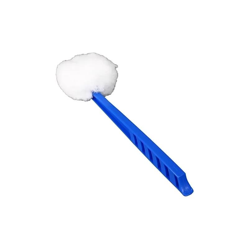 Impact® Toilet Bowl Mop Polypropylene (PP) Plastic Blue White With 12IN Handle 1/Each