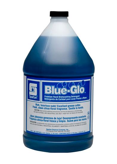 Blue-Glo Fresh Scent Manual Pot & Pan Detergent 1 GAL Neutral Liquid 4/Case