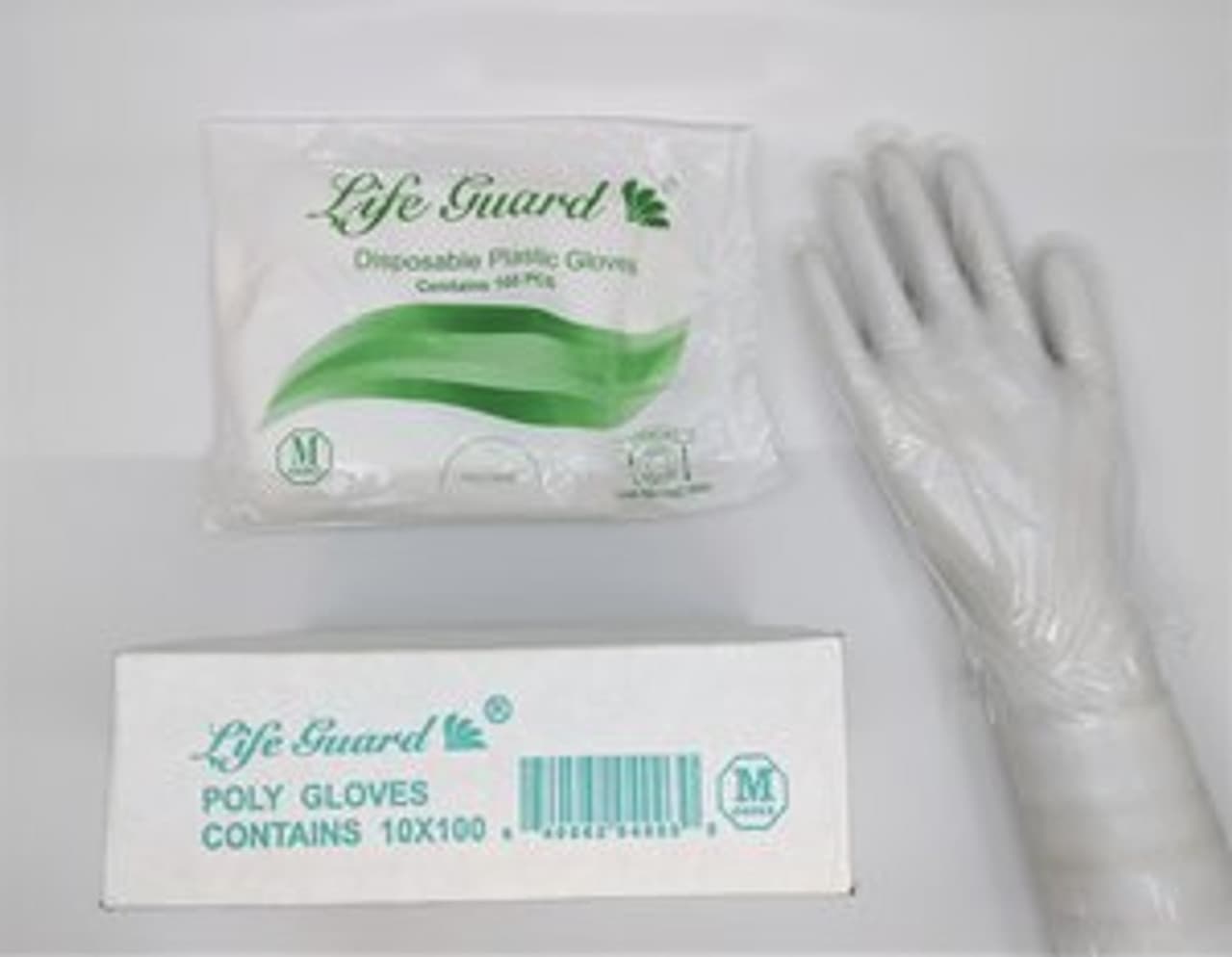 Food Service Gloves Large (LG) Clear PE 500 Count/Box