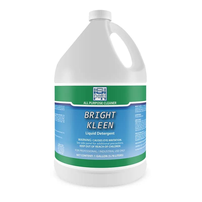 Isi Poly Bright Kleen Detergent 1 GAL Liquid 1/Gallon