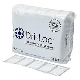 Dri-Loc® Meat Pad 4X7 IN Black Rectangle 40GM Absorbent 1500/Case