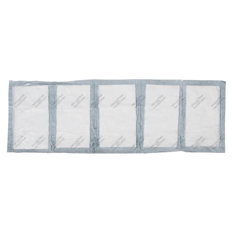 Dri-Loc® Meat Pad 4X7 IN Black Rectangle 40GM Absorbent 1500/Case
